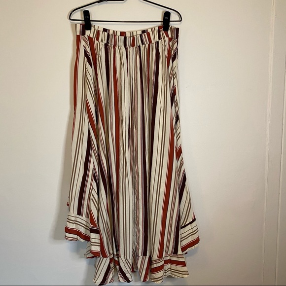 ✨torrid multi stripe challis hi-lo skirt✨ - Picture 5 of 8